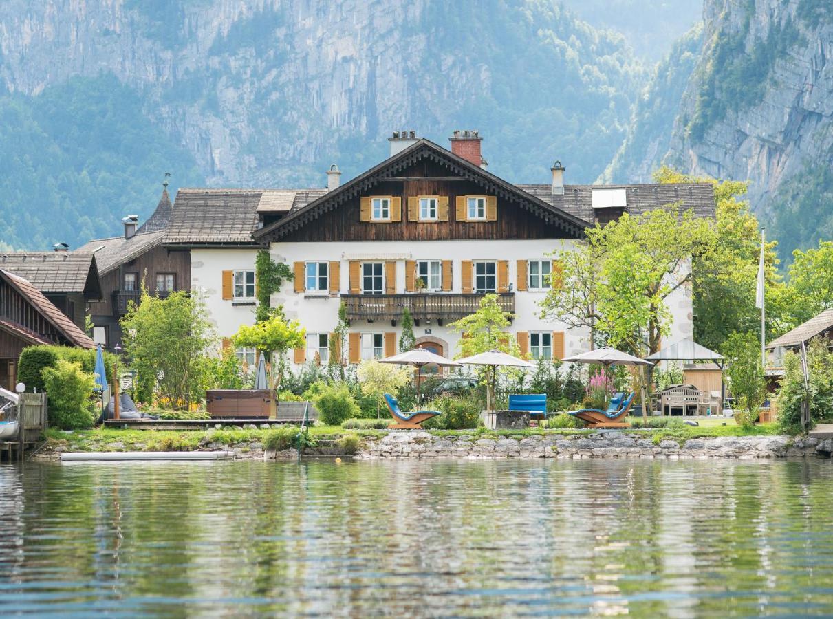 Glueck Am See - Apartment Mit Seezugang Hallstatt Luaran gambar