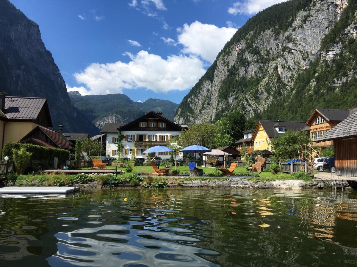 Glueck Am See - Apartment Mit Seezugang Hallstatt Luaran gambar