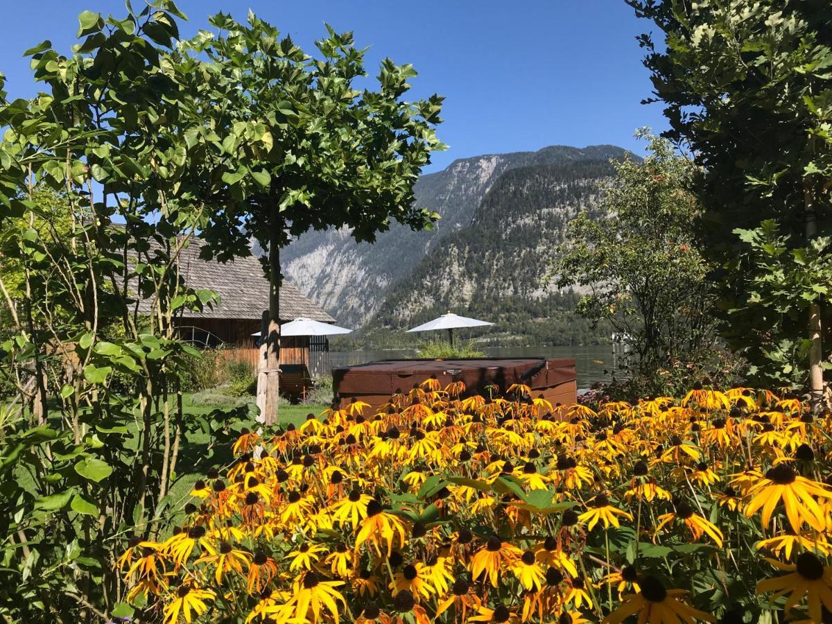 Glueck Am See - Apartment Mit Seezugang Hallstatt Luaran gambar