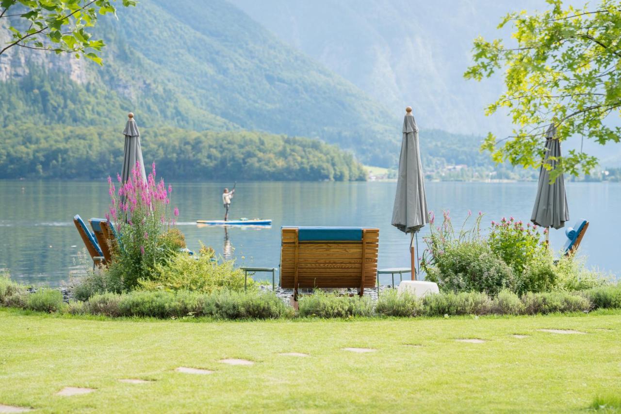 Glueck Am See - Apartment Mit Seezugang Hallstatt Luaran gambar