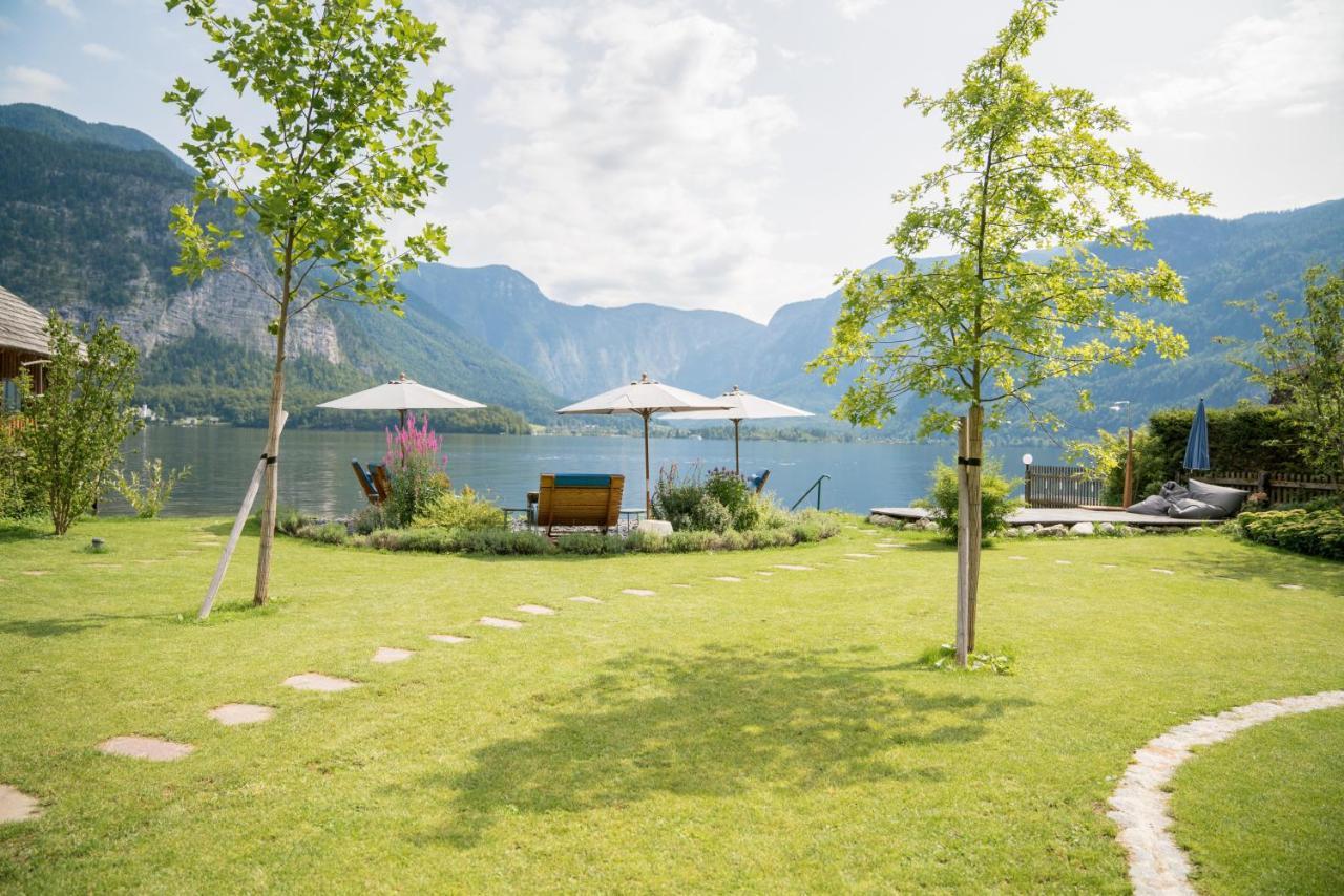 Glueck Am See - Apartment Mit Seezugang Hallstatt Luaran gambar