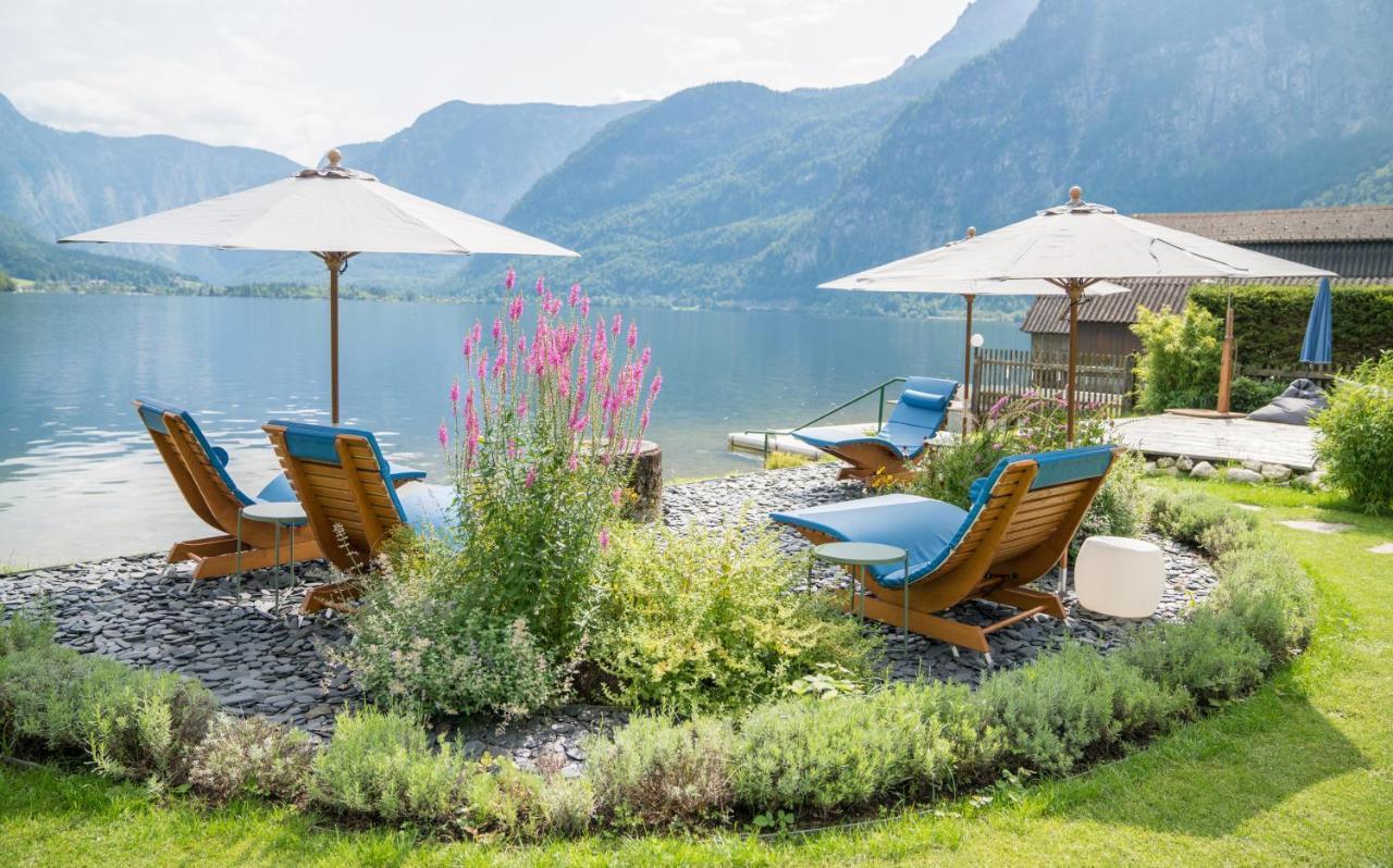 Glueck Am See - Apartment Mit Seezugang Hallstatt Luaran gambar