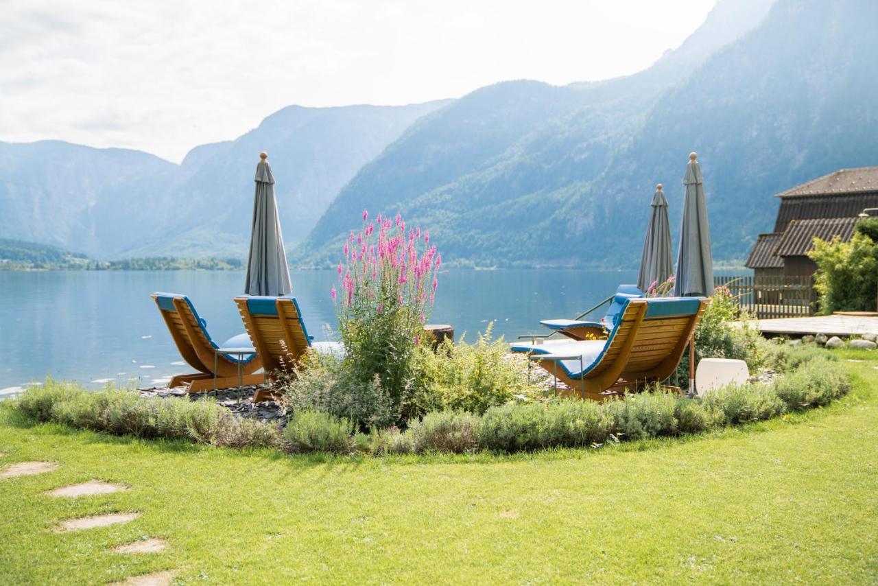 Glueck Am See - Apartment Mit Seezugang Hallstatt Luaran gambar
